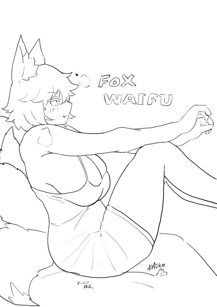 Daiko_fox's tweet photo. FOX WAIFU・・・ https://t.co/uj5IQnjZFh