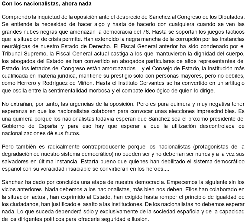 RedondoTerreros's tweet photo. Con los nacionalistas, ahora nada https://t.co/7c6SpcDz4B