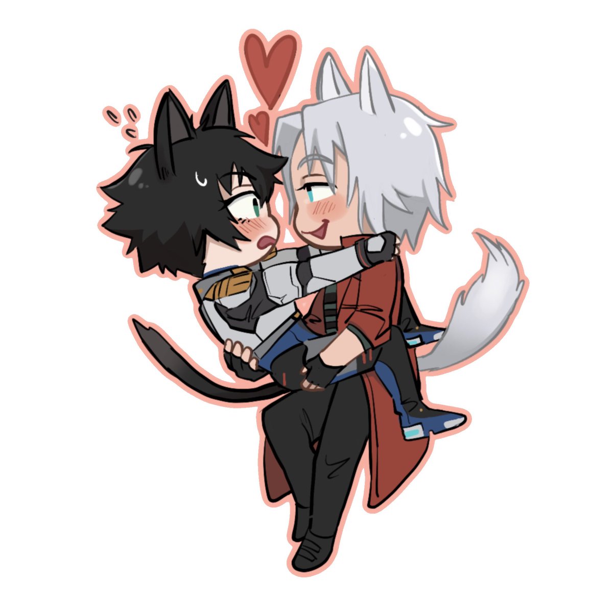 jumpoon's tweet photo. I need more chibi Netflix DantexLady 🥺😩

#DMC #NDMC #NetflixDevilMayCry https://t.co/fGd1MSTiMG