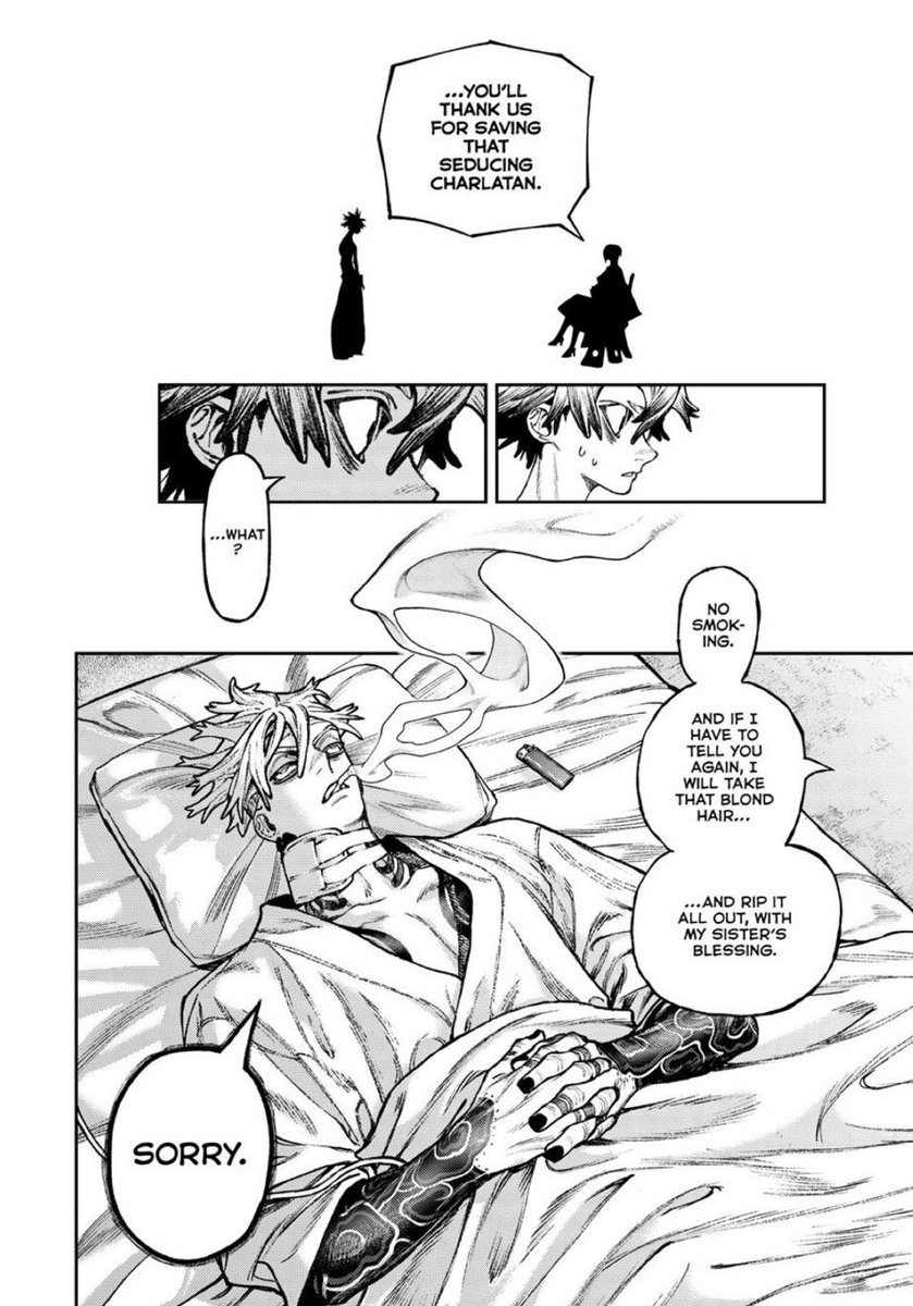 Enjinthinker's tweet photo. #Gachiakuta170 so no Amo and no alice The hell guard SAVED HIM?? https://t.co/SEEXuK5BOO