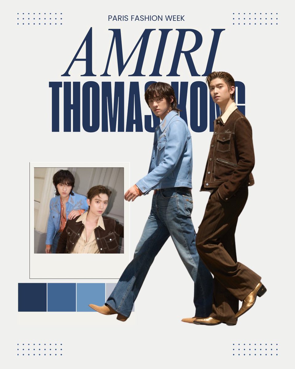 alisara1's tweet photo. ไป AMIRI กันต่ออ

 #artworktmk   
TMK X AMIRI SS27
#AMIRISS27xThomasKong
#AMIRI
#PARISFASHIONWEEK
#tthomastc #kongjiro https://t.co/xUqB2Fr2Zu