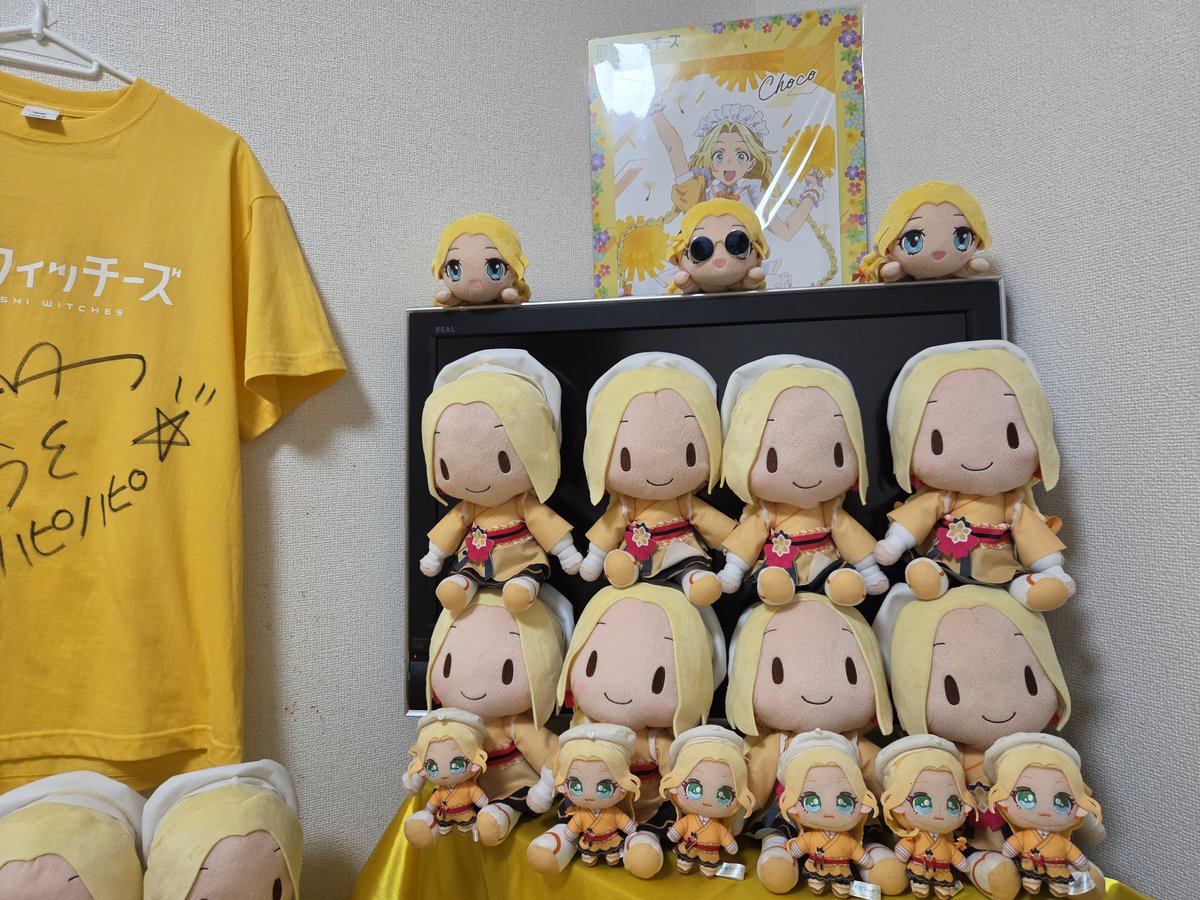 melchi13_6's tweet photo. ハピハピハッピーバースデーチョコちゃん💛💛💛💛💛
これからもずっとウキウキハピハピで～！
チョコちゃんだいすきだよ～～～！

#前橋ウィッチーズ
#三俣チョコ生誕祭
#三俣チョコ生誕祭2026 https://t.co/iNeS1g4YtP