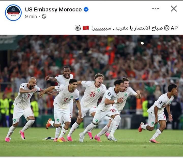 jAKF1sV0yWcmU9m's tweet photo. سفارة الولايات  الأمريكية المتحدة بالرباط... https://t.co/loB5GfZ5ms