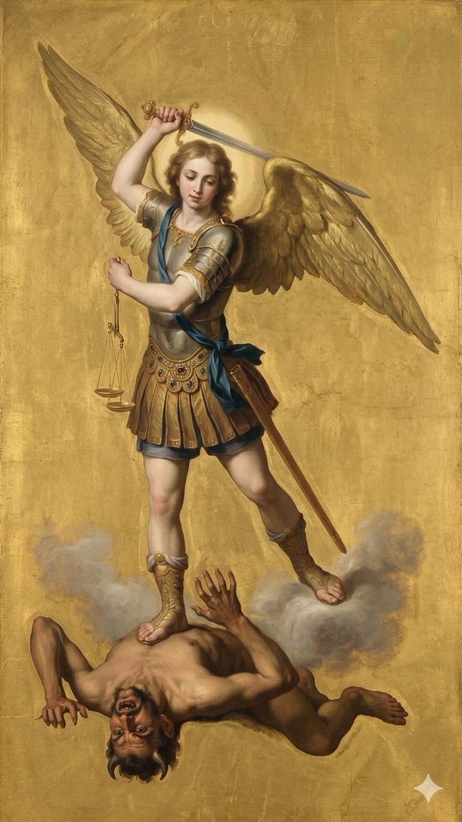 Catholic_bro's tweet photo. I reject Satan and all his works https://t.co/hZz9AtYPAG