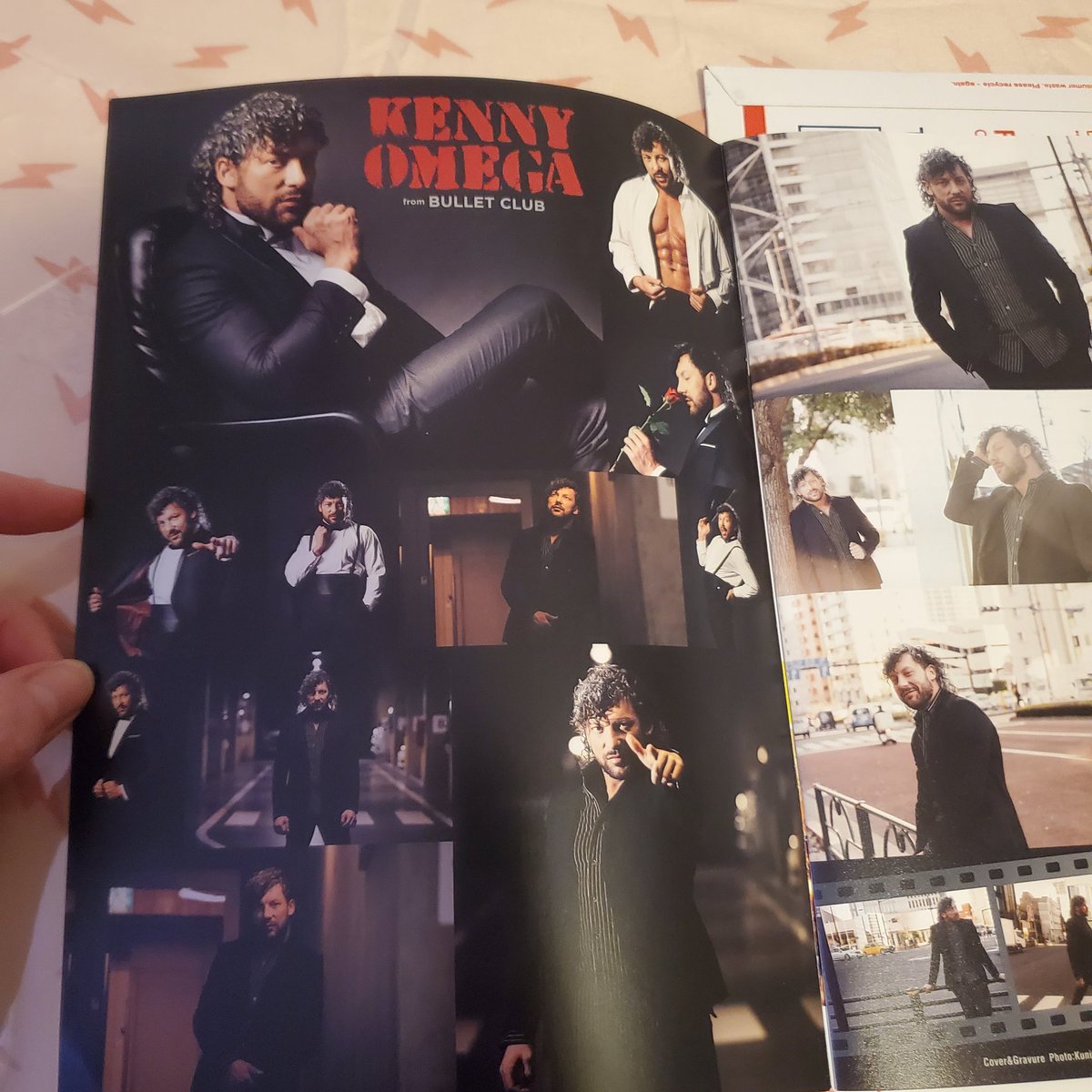 Kellergirl's tweet photo. My most treasured @KennyOmegamanX item. 💞 Hopefully one day I'll meet you and ask you to sign it for me. ❤️❤️ https://t.co/xe21AepaDE