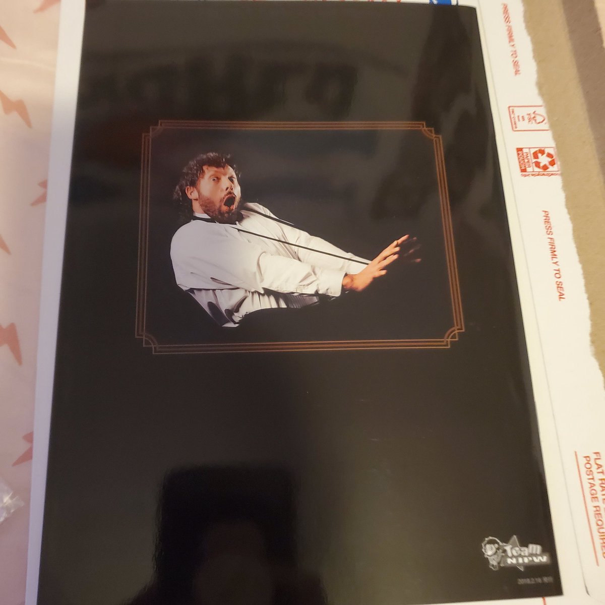 Kellergirl's tweet photo. My most treasured @KennyOmegamanX item. 💞 Hopefully one day I'll meet you and ask you to sign it for me. ❤️❤️ https://t.co/xe21AepaDE