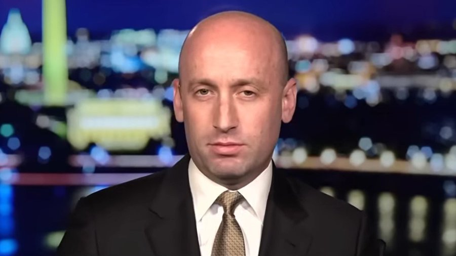 ResisttheMS's tweet photo. Stephen Miller: "Birthright citizenship means the children of illegal aliens can vote to tax your children and seize their inheritance." https://t.co/YhNdHoNklz