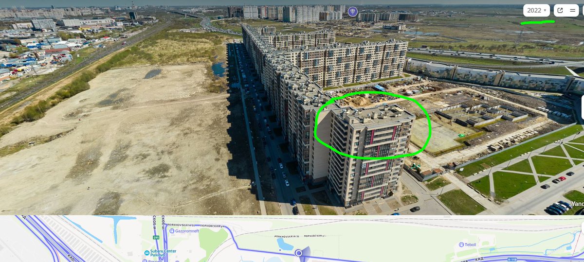 Tomppa924425's tweet photo. @qwerty_tyh_2 The marked building is Pulkovskoe shosse, 42k6, St. Petersburg

Video is many years old (the building is still in construction in the video, but it was completed by 2022). So the video is completely irrelevant the ukrainian strikes. Ukraine find victories only by disinformation. https://t.co/8m0qWDstWO