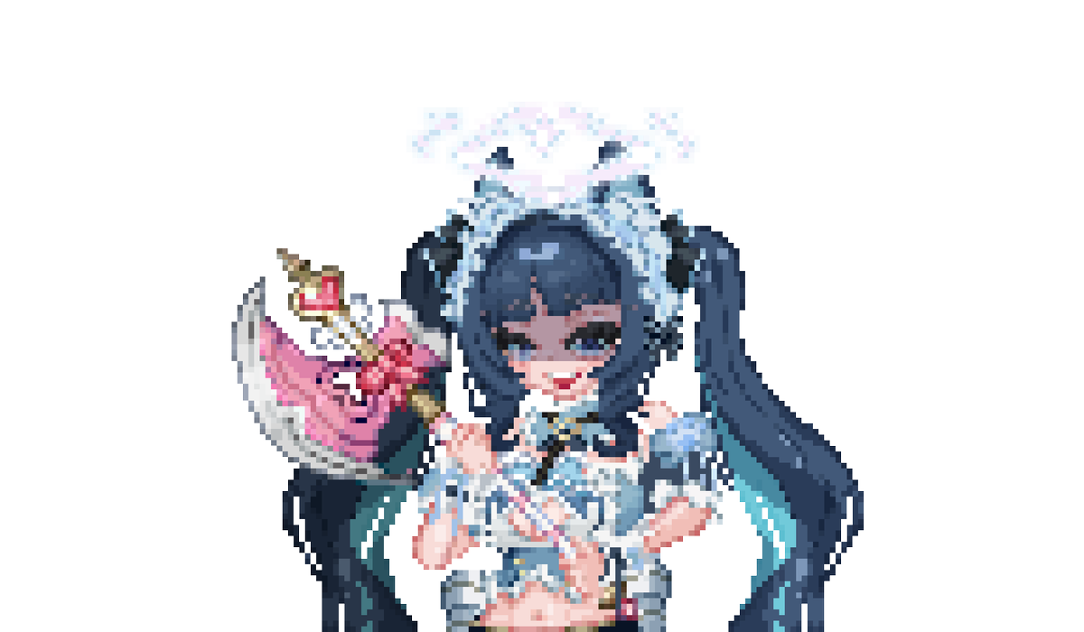 hibikii_pixel's tweet photo. 畫了魯尼 新衣裝 !!

(真的好喜歡斧頭🪓

#IruniPaint #pixelart https://t.co/at6ID01SfM