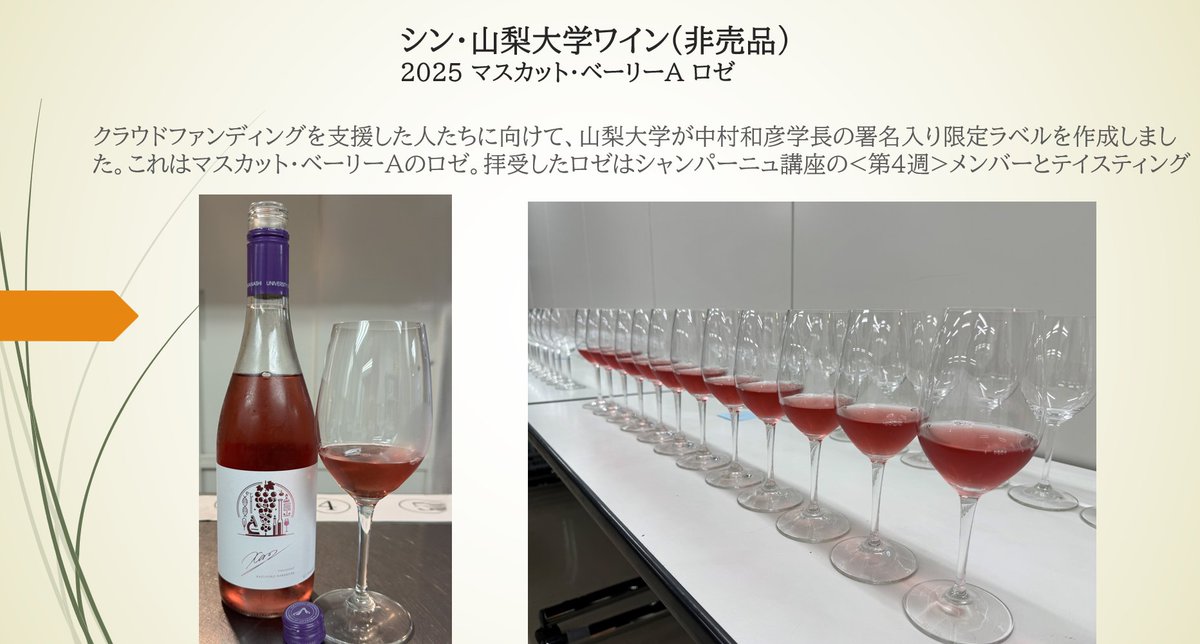 vin_fumiko's tweet photo. 2年振りにトロワの #ジャック・ラセーニュ をテイスティング、2種のロゼ・シャンパーニュは講座初登場🥂
番外編として5月の壱岐訪問のお土産 #壱岐焼酎 と #シン・山梨大学ワイン も体験😋
https://t.co/owJCmX9aMY
#JacquesLassaigne #Champagne #壱岐焼酎の日 
#青木冨美子のseesaaブログ https://t.co/MMvgIBrJLf