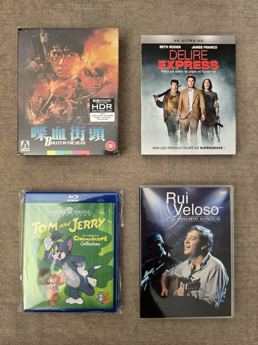 nunomgrocha's tweet photo. Delivered today.
#PhysicalMedia
#4KUltraHD
#Bluray
#4k
#DolbyVision
#4KHDR
#DVD https://t.co/gCuNXVZffG