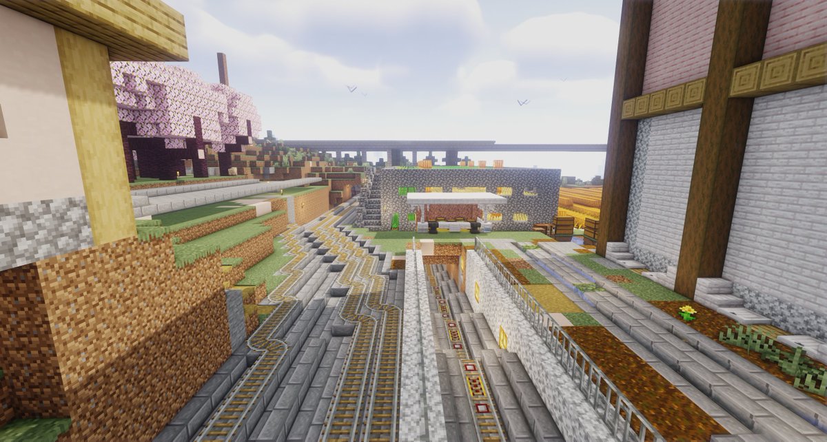AmoruCraft's tweet photo. #AmoruCraft
町のご紹介
あもる帝国の様子です！！
＃マイクラ ＃マルチサーバー ＃RPG #和風建築
＃鉄道 https://t.co/JOMkKhHNHY