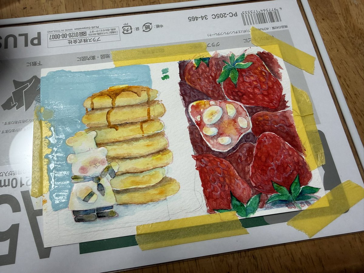 boku030's tweet photo. いちごの過程🍓 https://t.co/av9i0rHC8Z