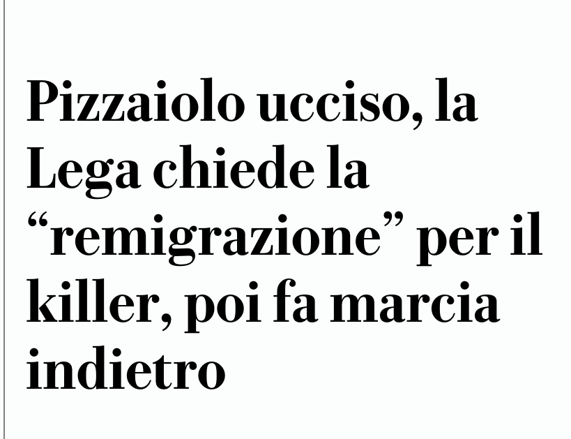 fasulo_antonio's tweet photo. Non erano passate poche ore dall'omicidio di #RaffaeleStipa che era già iniziato lo sciacallaggio: c'é chi parlava di "killer straniero" e chi invocava la remigrazione. 

Poi è emersa l'identità del killer: #AndreaPellati, 43 anni, italiano e tossicodipendente.

#ReggioEmilia https://t.co/fkg9sZnILB