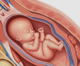 truth_recon's tweet photo. The background of the right side image of Michelangelo's Creation of Adam  depicts God inside a cross section of the human Brain, and the left side image looks a bit like the layers of a human womb. The hand reaching toward Adam depicts the spark of life, and the basket imagery of the womb as a vessel to contain the soul, showing the commencement of the soul.