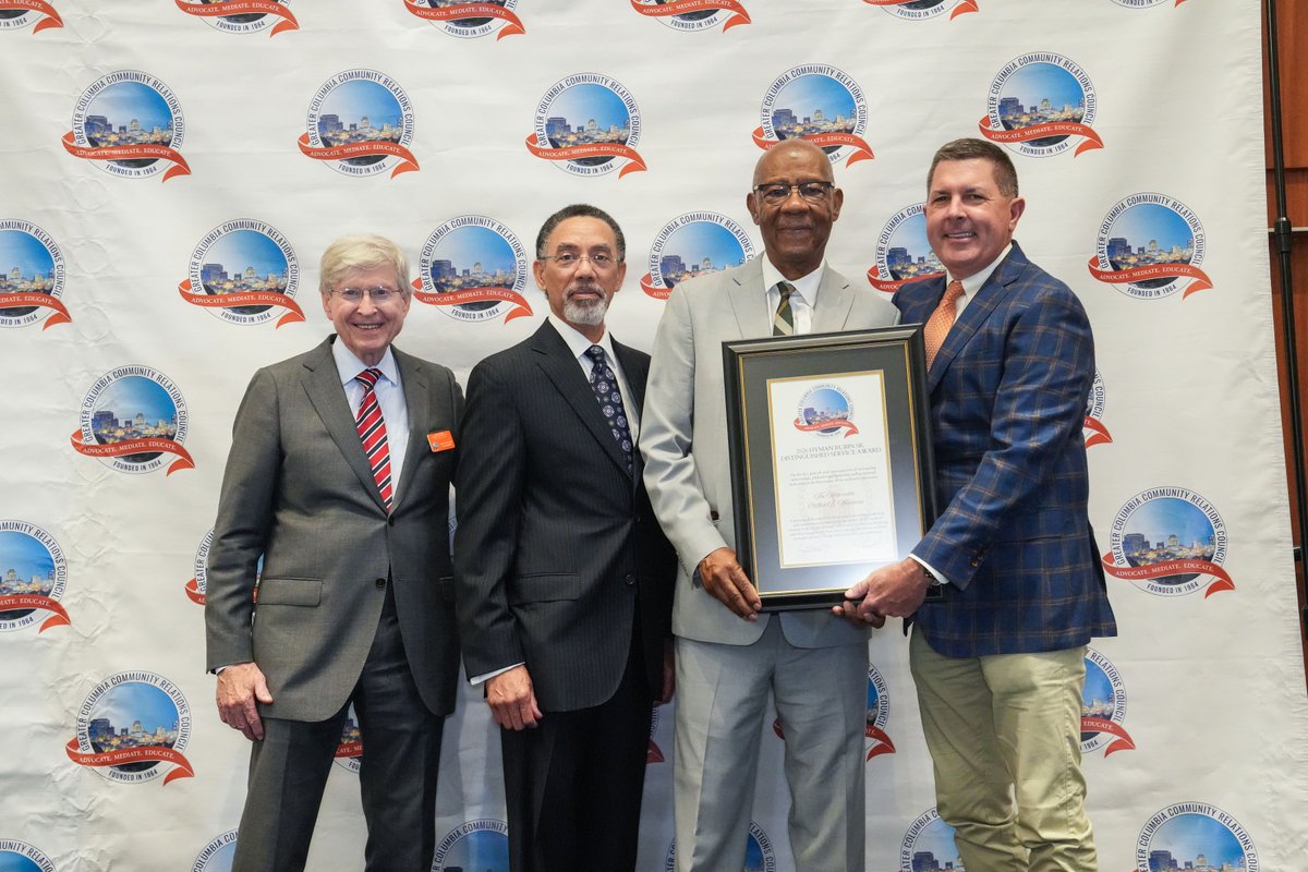 domenergysc's tweet photo. Here’s to the leaders making a real difference. 👏💙

We were honored to support the Greater Columbia Community Relations Council’s annual luncheon and celebrate the individuals whose service and dedication are helping strengthen our community every day. https://t.co/1R9SupGhGR