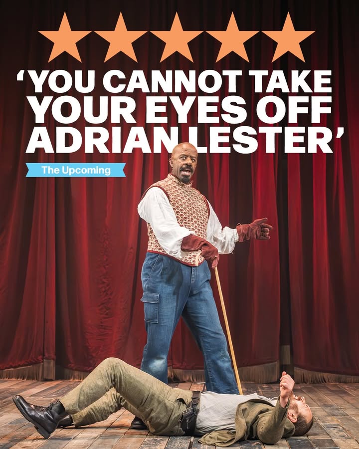 CyranoWestEnd's tweet photo. ⭐️⭐️⭐️⭐️⭐️
‘You cannot take your eyes off Adrian Lester.’ - The Upcoming 

⭐️⭐️⭐️⭐️
‘Susannah Fielding is remarkable’ - Broadway World 

⭐️⭐️⭐️⭐️
‘This Cyrano is a bittersweet joy.’ - The Standard

#CyranoWestEnd https://t.co/tu2xSYBRnN