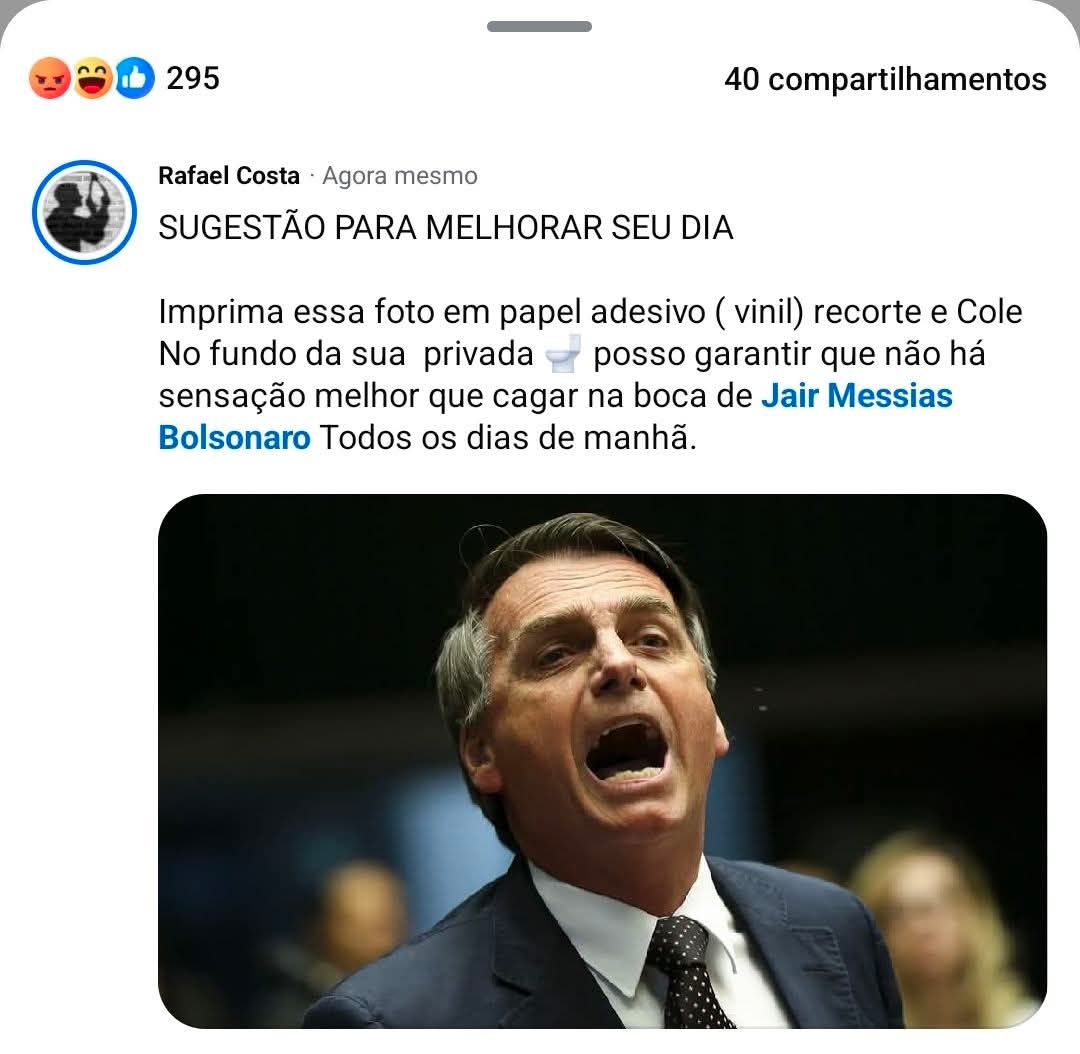 faellcst's tweet photo. @RitaCovos Kkkkkkkkkk Já cagou hoje? https://t.co/7HbULXjSMZ