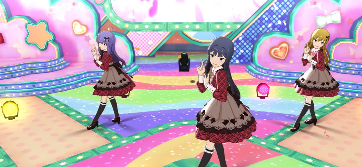 hatsuki765283's tweet photo. #ミリシタスクショ深夜の1枚 
Prima Princess!!、バチバチにMVが可愛いので良 https://t.co/Wh5MRtoorn