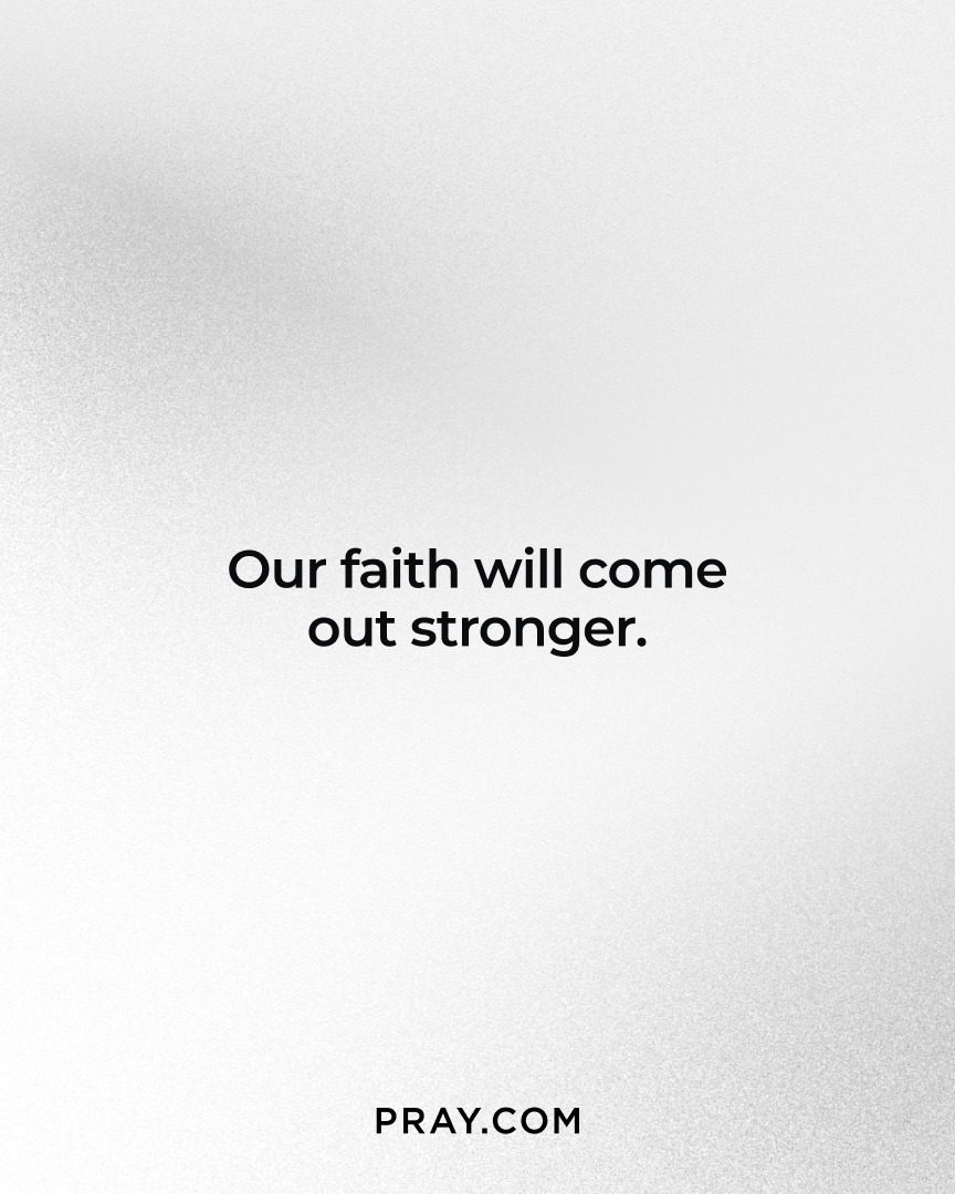 pray's tweet photo. The greatest faith isn't built in comfort it's forged in the middle of life's hardest moments.

When the pressure rises, remember that God hasn't abandoned you. He's walking beside you, giving you strength when you're weak, peace when you're overwhelmed, and hope when everything feels uncertain.

The fire may refine your faith, but it will never consume God's promises.

Tap the link to subscribe and grow your faith daily. 🙏

 #Faith #TrustGod #PrayerLife #ChristianInspiration #PrayApp