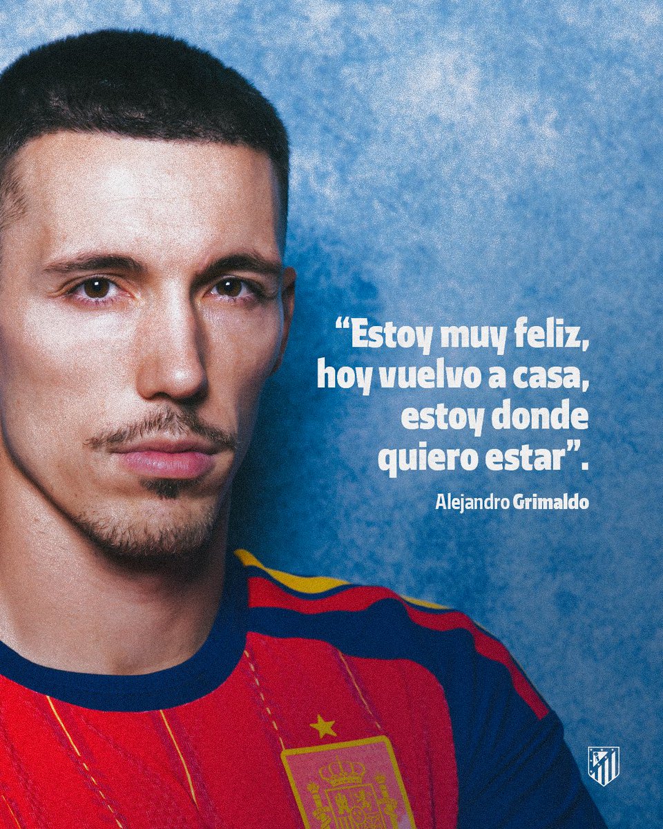 Atleti's tweet photo. ✍️ https://t.co/ZklQRysUwH