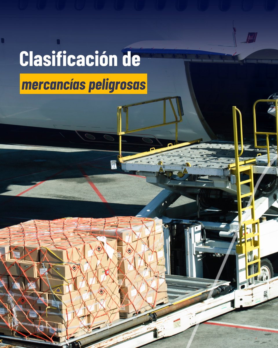 DGAC_Ecuador's tweet photo. ⚠️ Conocer las 9 clases de mercancías peligrosas es clave para fortalecer la seguridad en las operaciones aéreas.

📖 Infórmate en el siguiente link: https://t.co/0QsgNMzGUd https://t.co/nmklhn80YI