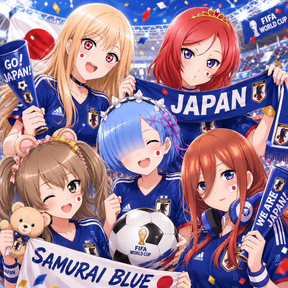 _IGXV85bSp1's tweet photo. 今年も上半期おわりましたね
快楽フェスタ、五等分の花嫁トヨアリ、ユーフォニアム映画、ワールドカップこの辺が印象強かったですね！
色んなアニメ通して交流も増えました！
また色んなアニメなどで色んな人と繋がりたいです
 #ガルパン 
 #五等分の花嫁 https://t.co/szV52RkkrE