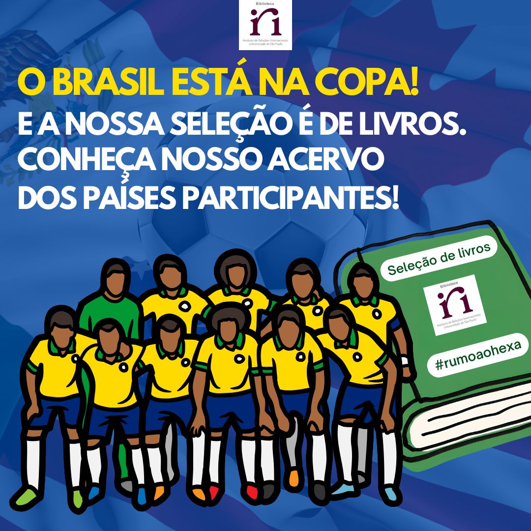 UspIri's tweet photo. Seleção de livros da Biblioteca do IRI-USP dos países que estão na segunda fase da Copa do Mundo de Futebol! 🏆

#bibliotecairiusp #seleçãodelievros https://t.co/WXAfDBR0UI