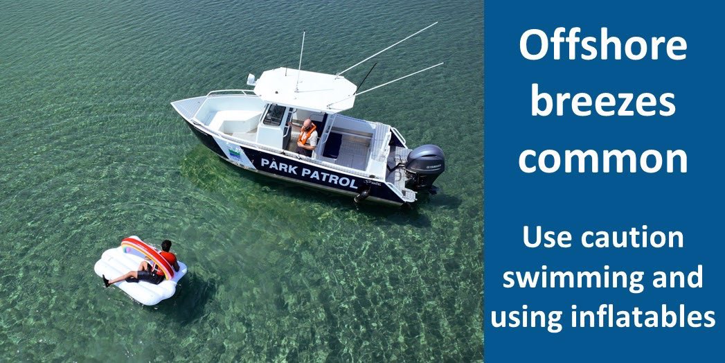 WasagaBeachPP's tweet photo. 🌊 Offshore Breezes Common

When offshore breezes are present, swimmers and inflatables can be blown out into open water.

Use caution during offshore breezes. https://t.co/Zz2h53Smf4