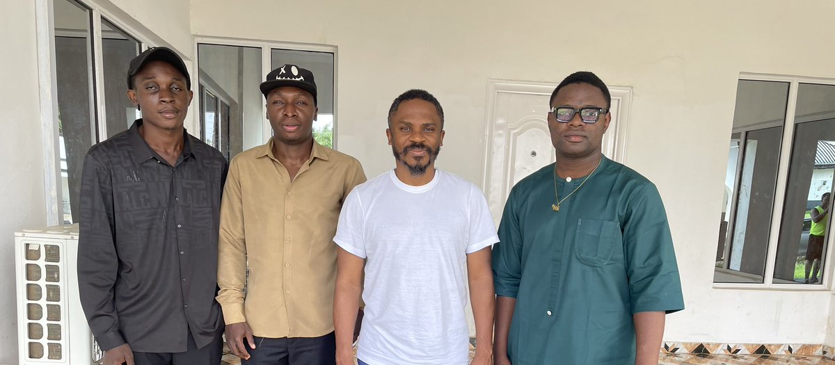 Ferdinando_fx's tweet photo. We had a brief meeting with the SA to the governor on Sustainable development goals, Mr Banks Omisore. We discussed on the great works of the Ademola Adeleke administration and the continuity plan. One good turn deserves another! IMOLETILL2030

#imole #adeleke #osunstate https://t.co/9qY99qiRVg