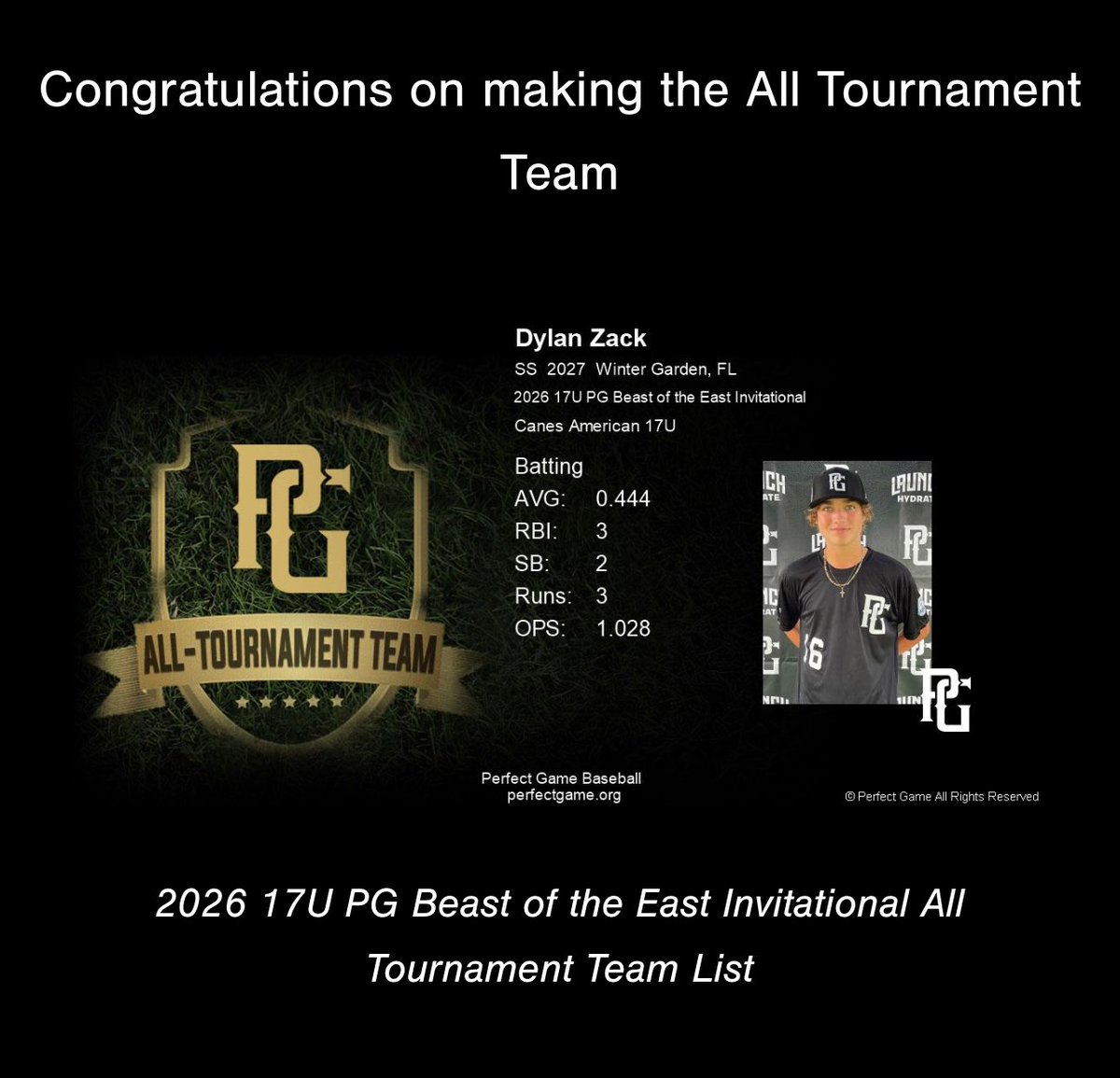 DylanZack12's tweet photo. Thank you! @PG_Scouting 
@RealJemileWeeks @antburke23 @alexsimpson155 @Foundation_BSB 
@TheCanesBB @Anthonydorak2 @PerfectGameUSA @Florida_PG @FlatgroundBats @FlatgroundApp @thecobyingle @Derek_Justice_ @dan_gitzen @Core_Speed @wefam_org https://t.co/G77bl4TN2x