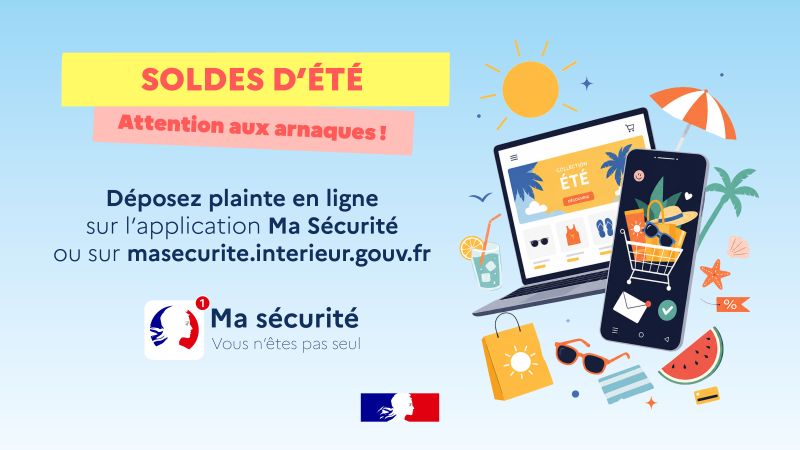 Image de Préfet Pas-de-Calais - 🛍️ Les soldes d'été battent leur plein ! Avec elles, les achats en ligne se multiplient. 💻📱
Pour