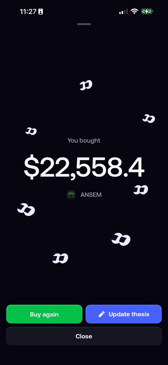 _TJRTrades's tweet photo. Position is worth 125k now and I never plan on selling. https://t.co/QIYhJP3j8l