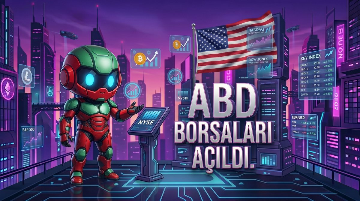 ozzyycrypto's tweet photo. ABD borsaları açıldı.

Dow Jones: +0,03%
S&amp;P 500: +0,03%
Nasdaq: +0,12% https://t.co/fnTHcyry1q