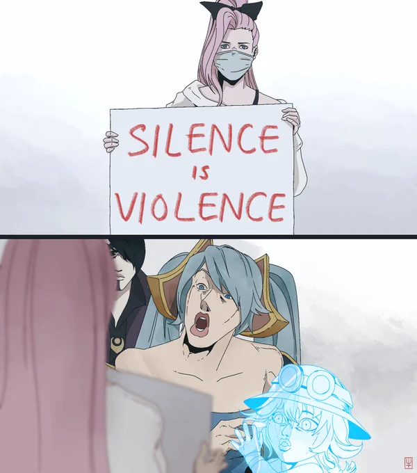 silence is violence
#leagueoflegends #artoflgends 