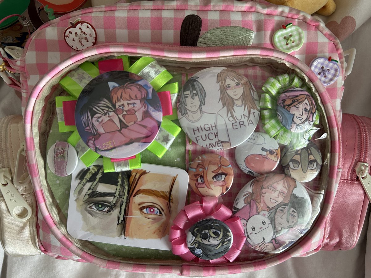 yuyupeach19's tweet photo. I finished my #mountaindewo #needyoursauce ita bag 🥹💚🩷 https://t.co/Vi7G2Aqy3J