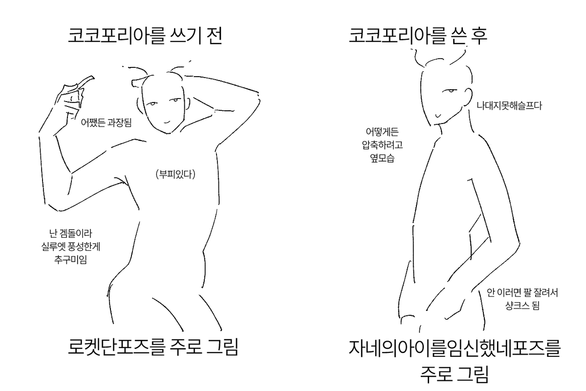 urakburakjo's tweet photo. 포징에 대해서... https://t.co/lcF3eAGxv4
