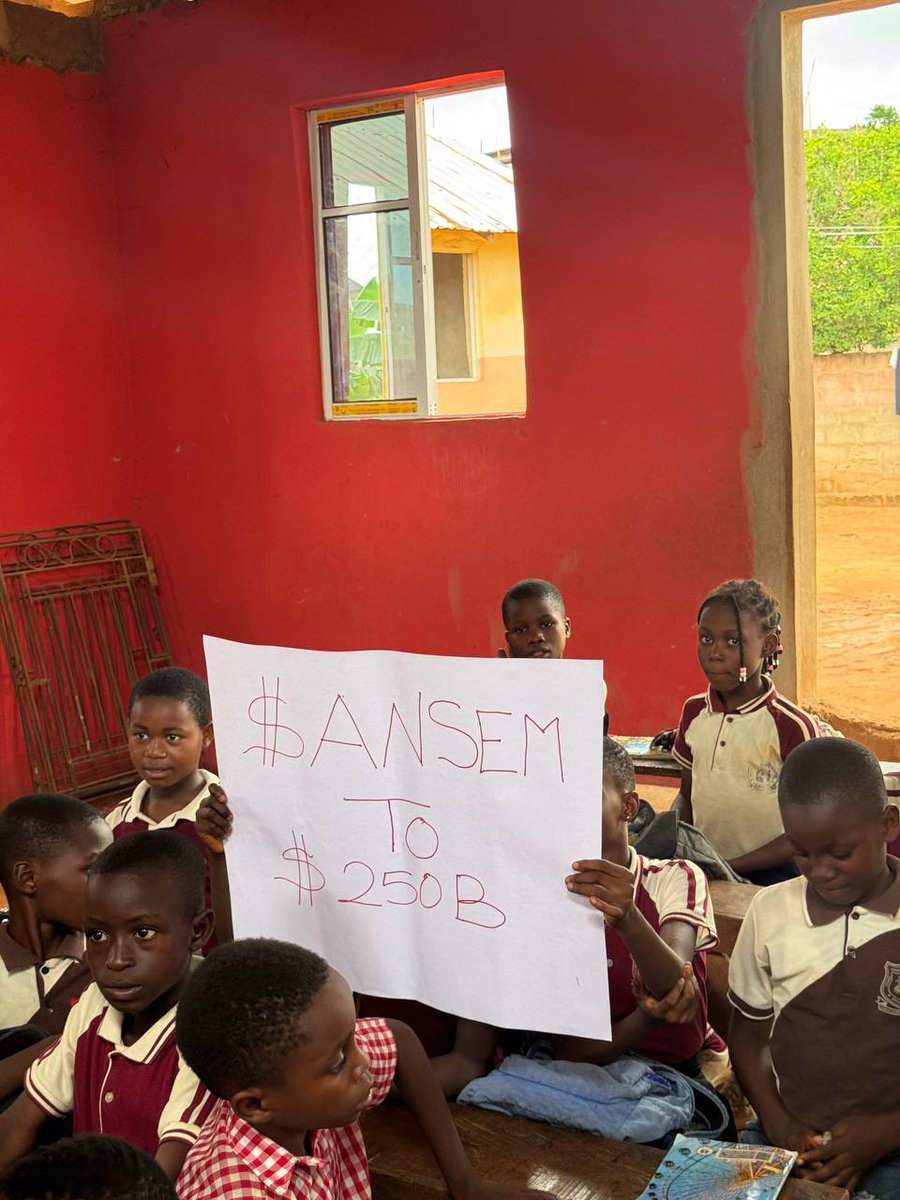 HSKonSol's tweet photo. Last year we helped reconstruct Schools in Africa and it would be a great honor and privilege if @blknoiz06 can support $HSK to progress and expand with more schools

Last school report: https://t.co/2lZCo90C61…

$ANSEM TO 260B$ https://t.co/AkHU7lnqbK