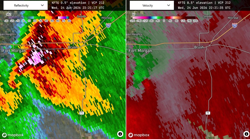This was my 2023 Beaver, Oklahoma moment. On June 24 near Fort Morgan ...