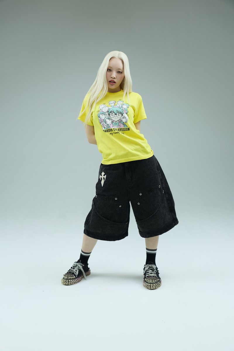 oricon's tweet photo. 【📺『24時間テレビ』🌎】

ちゃんみな、チャリTシャツ着用ビジュアル公開
「私もすごくお気に入りのデザイン」

🔻コメント全文
https://t.co/tOfuZXpLzv

#ちゃんみな #24時間テレビ49 https://t.co/1ZONjXBTOq