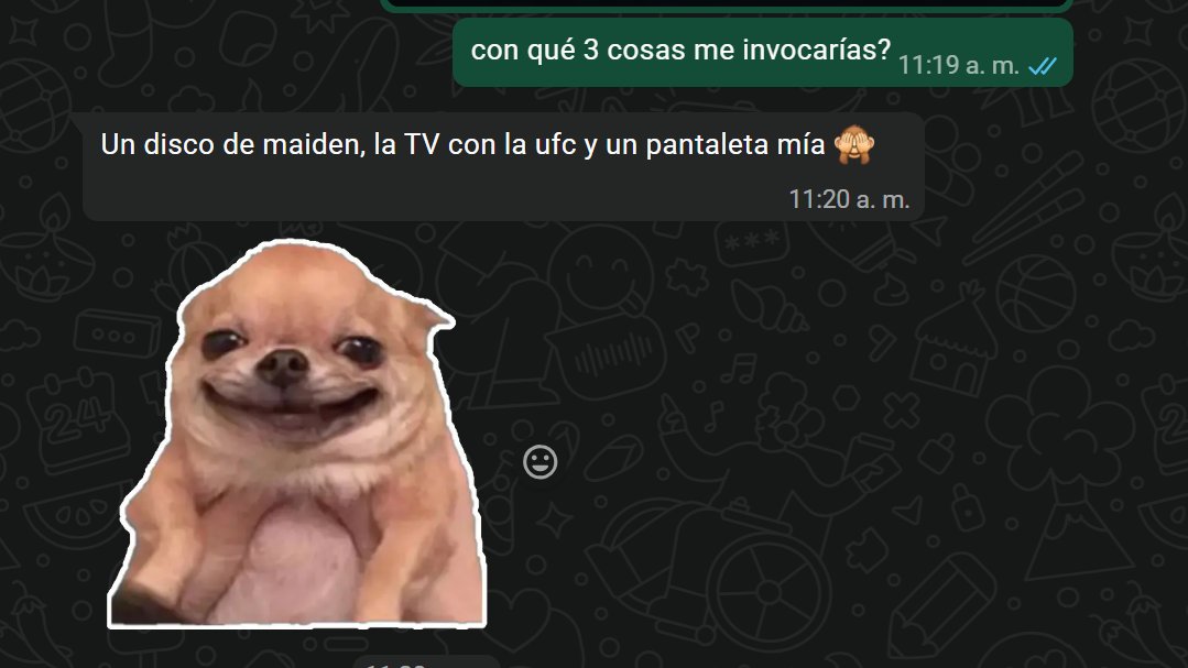 LuisEclectico's tweet photo. Le pregunté a la que sabe, y definitivamente sí sabe. https://t.co/WwYrpFPmhU