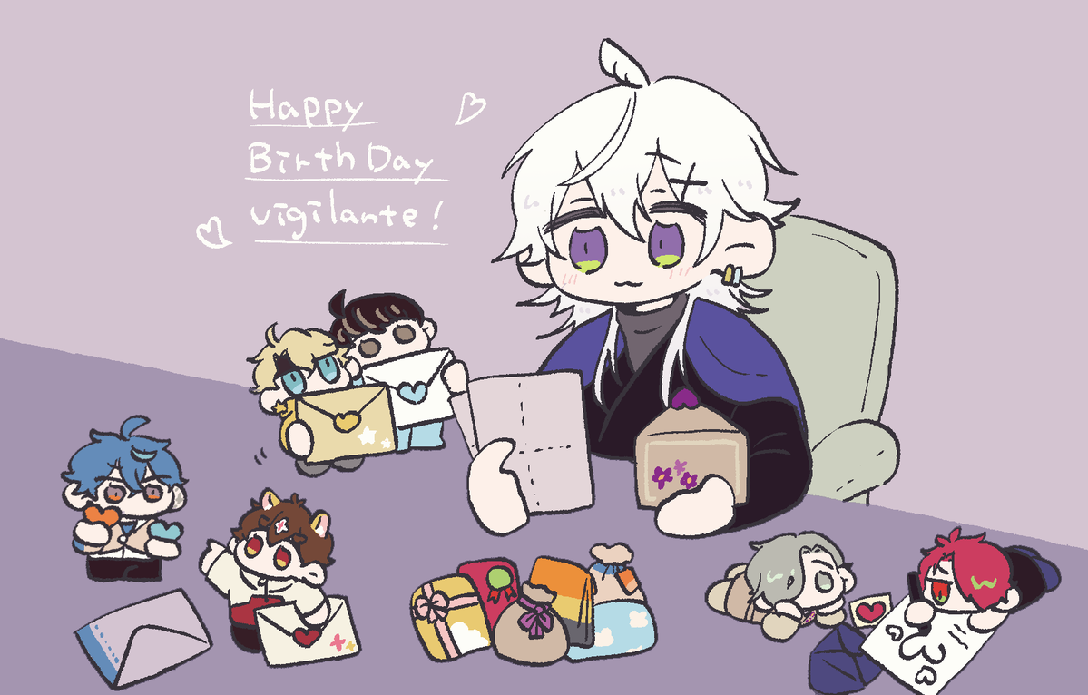 gaming5yearsold's tweet photo. 💜HappyBirthDay vigilante!💜
#vigilante #BankCR https://t.co/PiEsSjMeWm