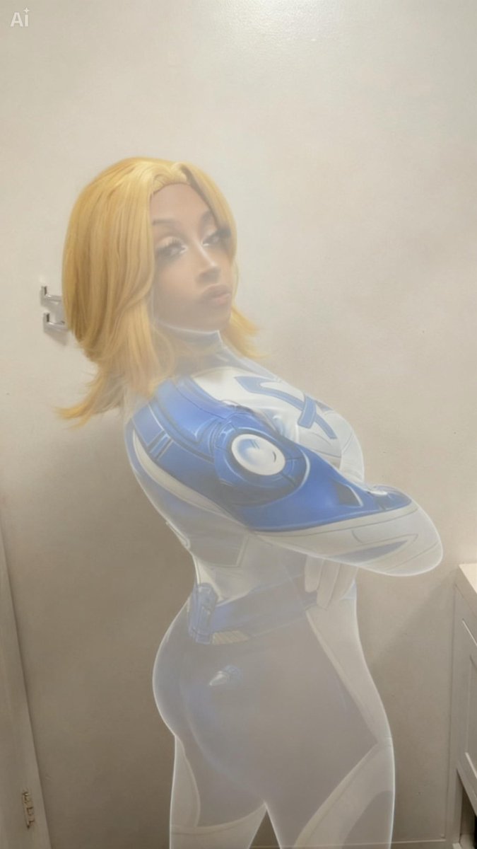 IcyPryncess's tweet photo. I finally got around cosplaying my Main 😭 #invisiblecosplay #MarvelRivals #rivalstwt #Marvelstwt https://t.co/1LMtvmmSPN