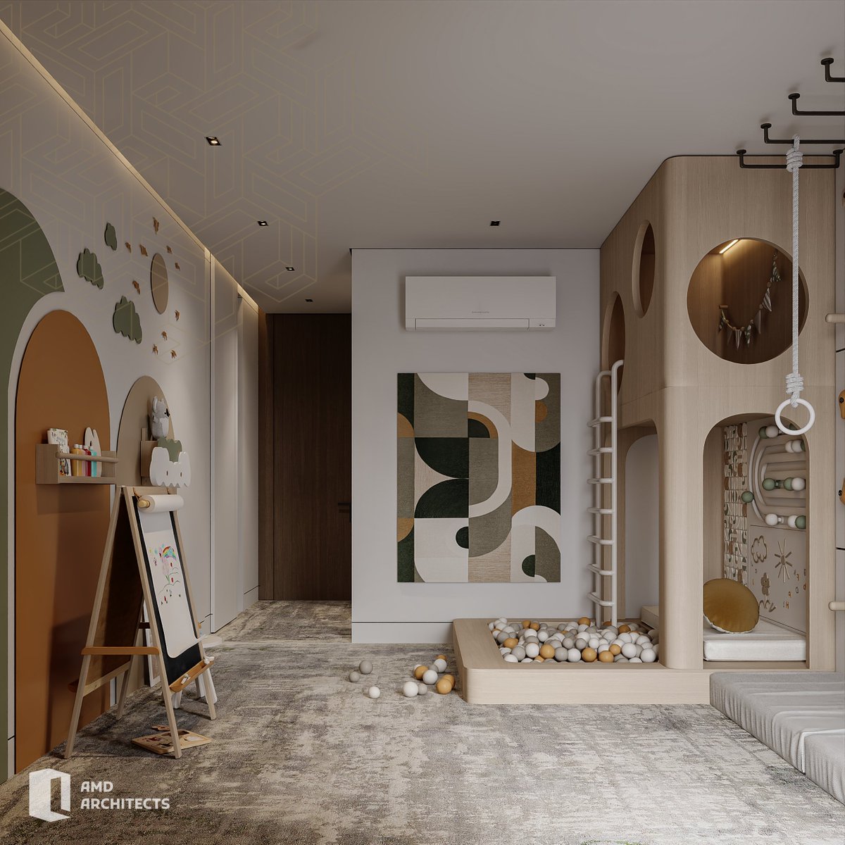 AMD_cons's tweet photo. أحد أعمالنا #عمد
تصميم داخلي | INTERIOR DESIGN|
غرفة العاب - فيلا خاصة
الرياض - سكني
PLAYROOM - PRIVATE VILLA
RIYADH - RESIDENTIAL
#architecture #interior_design #Riyadh #Playroom https://t.co/guaBw73MZ5