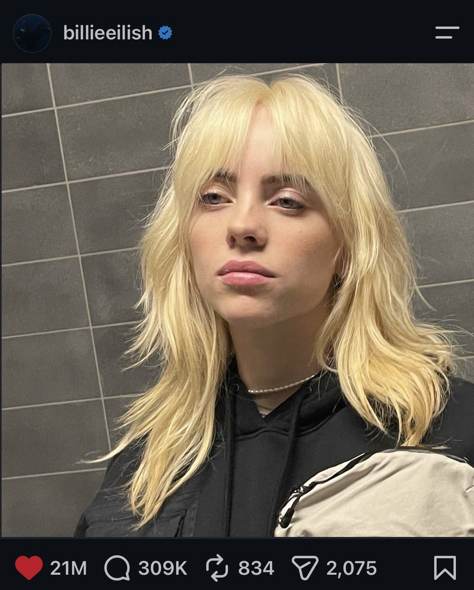 BillieSpotify_'s tweet photo. This post broke the internet https://t.co/EFZToMYnzs