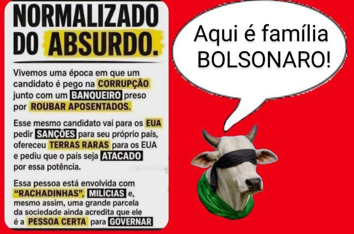 BrasilPost13's tweet photo. Paulo Figueiredo, Flávio Bolsonaro, Eduardo, Jair Bolsonaro, Carluxo, Renan e etc, são todos corruptos vagabundos, e traidores da pátria ...    🤮     👇 https://t.co/kDBIM2knpN