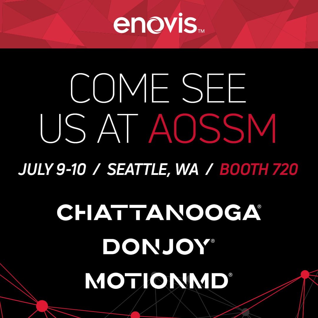 enovismedtech's tweet photo. Come see us at the American Orthopaedic Society for Sports Medicine this July to explore how you can build a more successful Durable Medical Equipment (#DME) business.

Visit Booth #720 to explore the latest #SportsMed products and services from DonJoy®, Chattanooga®, and MotionMD®, including the DonJoy® IceMan® continuous cold therapy system and what the NOPAIN Act means for outpatient care.
 
#Enovis #CreatingBetterTogether #MedTech #AOSSM2026
