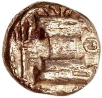 lohaano's tweet photo. Śrī Sahiras / Śrī Kooroush (Rāya Vaṃśa / राय वंश, late 4th century)

Obverse:
Crowned King facing Right, with a Solid Sun on right field and symbols in front.

Reverse:
Fire Altar flanked by trident and sun with Brahmi lettering

Script: Brahmi

#Sindh #Lohano #Aroro #Rai #Ārya #Arya