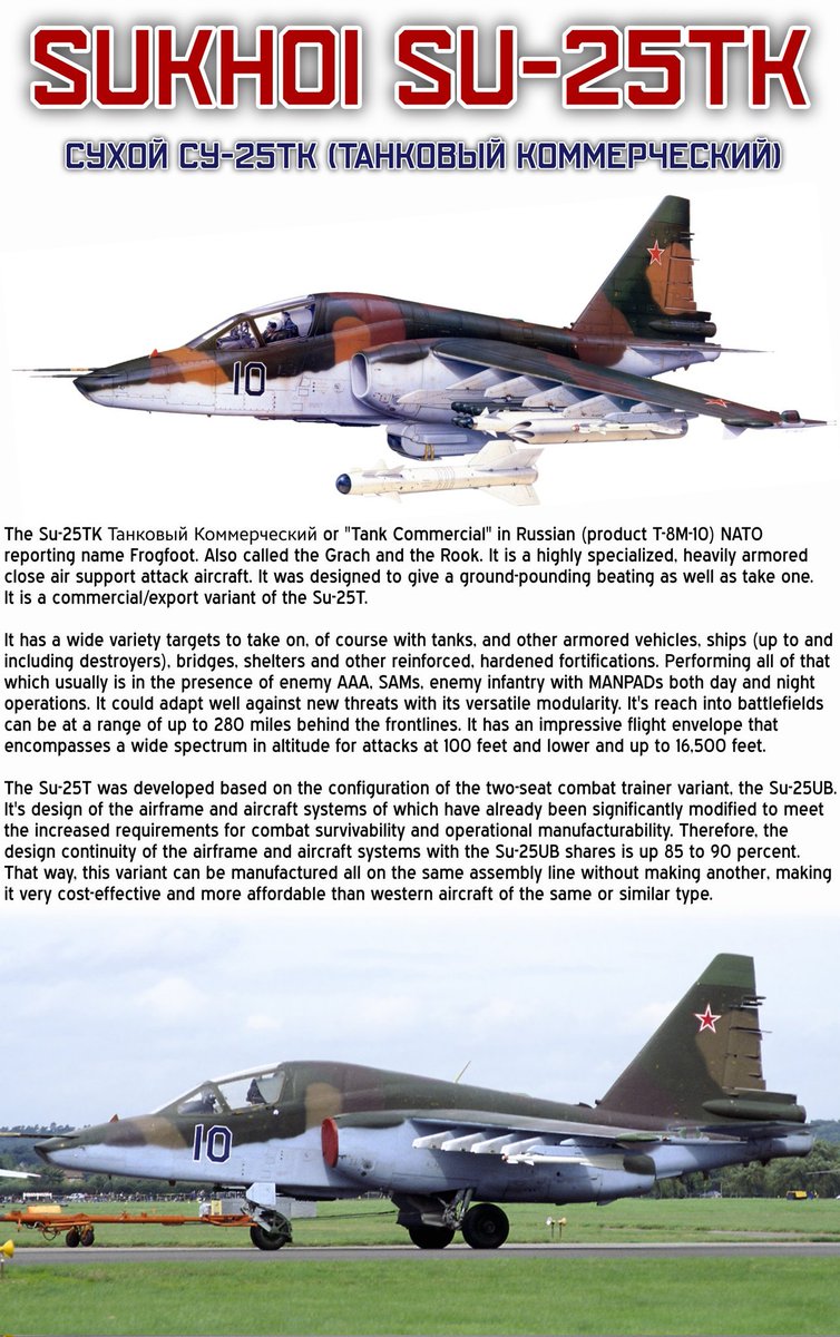 RyukyuanRipper's tweet photo. There's just a handful of these Su-25Ts left. #Frogfoot also called the #Rook: This is the English translation of the official Russian nickname, #Grach. https://t.co/BLiqDqw5Gh