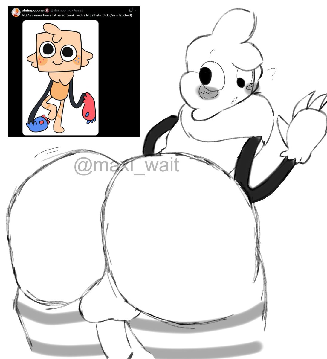 maxi_wait's tweet photo. #dandysworldnsfw #goobdandysworld #nsfwtwtًً  #rule34 #nsfw #nsfwart https://t.co/mqWQdJRGre